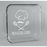 Master Chef Glass Cake Dish - 8in x 8in