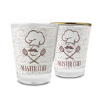 Master Chef Glass Shot Glass - 1.5 oz (Personalized)