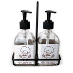 Master Chef Glass Soap & Lotion Bottle Set (Personalized)