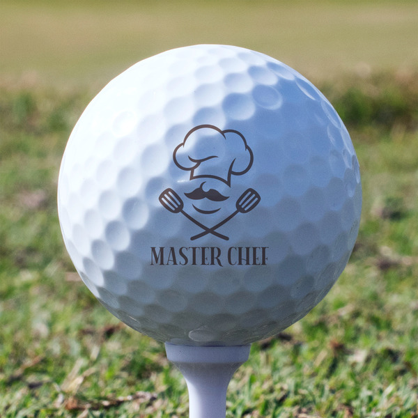 Master Chef Golf Ball - Non-Branded - Tee