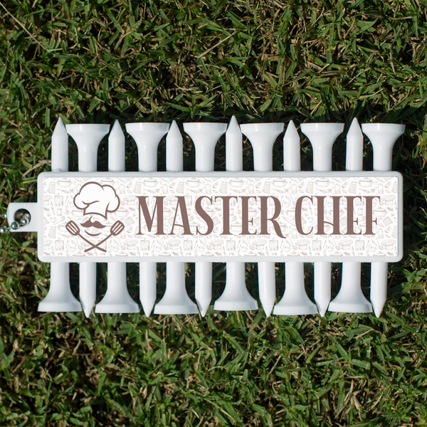 Custom Master Chef Golf Tees & Ball Markers Set (Personalized)