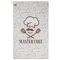 Master Chef Golf Towel - Poly-Cotton Blend w/ Name or Text