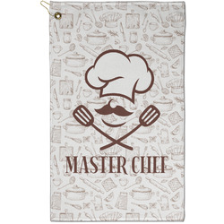 Master Chef Golf Towel - Poly-Cotton Blend - Small w/ Name or Text
