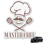 Master Chef Graphic Car Decal (Personalized)