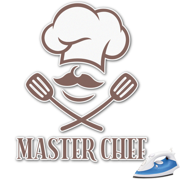 Custom Master Chef Graphic Iron On Transfer (Personalized)