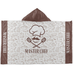 Master Chef Kids Hooded Towel (Personalized)