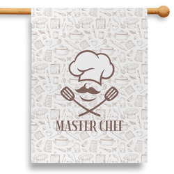 Master Chef 28" House Flag (Personalized)
