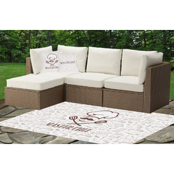 Master Chef Indoor / Outdoor Rug - Custom Size w/ Name or Text