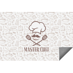 Master Chef Indoor / Outdoor Rug - 2'x3' w/ Name or Text