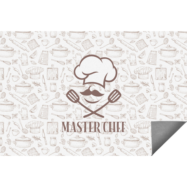 Custom Master Chef Indoor / Outdoor Rug - 5'x8' w/ Name or Text