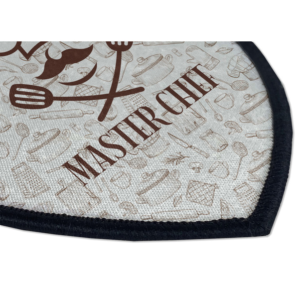 Master Chef Iron on Shield 3 Detail