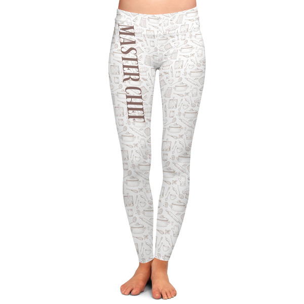 Custom Master Chef Ladies Leggings - Large (Personalized)