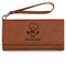Master Chef Ladies Wallet - Leather - Rawhide - Front View
