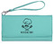 Master Chef Ladies Wallet - Leather - Teal - Front View