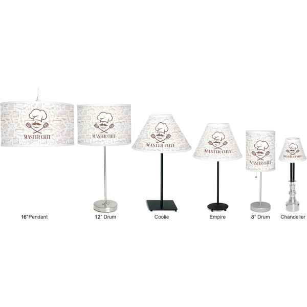 Master Chef Lamp Full View Size Comparison