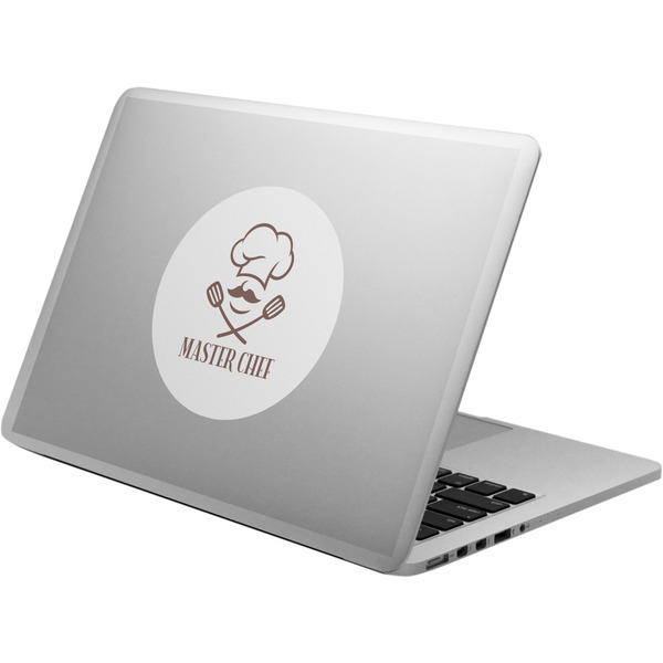 Custom Master Chef Laptop Decal (Personalized)