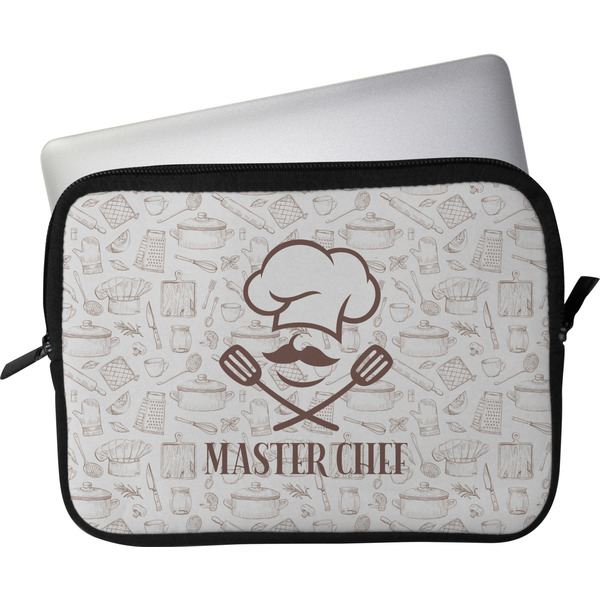 Custom Master Chef Laptop Sleeve / Case - 15" w/ Name or Text