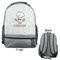 Master Chef Large Backpack - Gray - Front & Back View