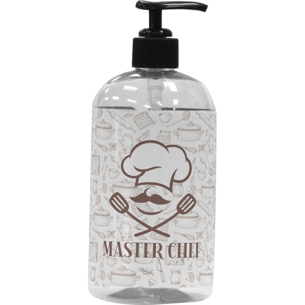Custom Master Chef Plastic Soap / Lotion Dispenser (Personalized)