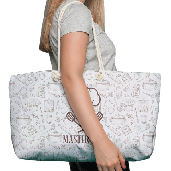 Master Chef Large Rope Tote Bag - In Context View