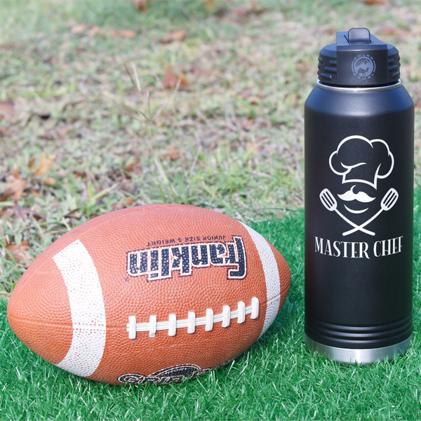 Master Chef Laser Engraved Water Bottles - In Context