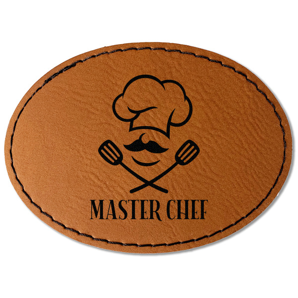 Master Chef Leatherette Patches - Oval