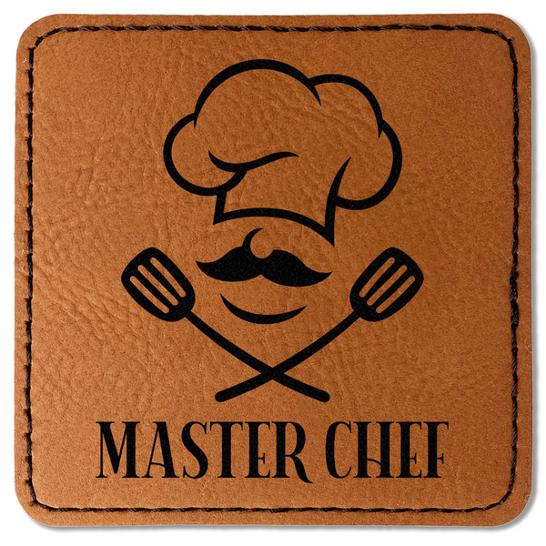 Master Chef Leatherette Patches - Square