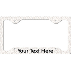 Master Chef License Plate Frame - Style C (Personalized)