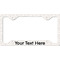 Master Chef License Plate Frame - Style C