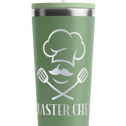 Master Chef RTIC Everyday Tumbler with Straw - 28oz - Light Green - Single-Sided (Personalized)