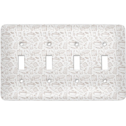 Master Chef Light Switch Cover (4 Toggle Plate)