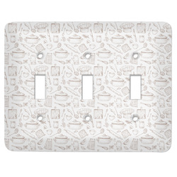 Master Chef Light Switch Cover (3 Toggle Plate)
