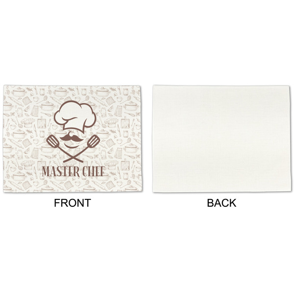 Master Chef Linen Placemat - APPROVAL Single (single sided)