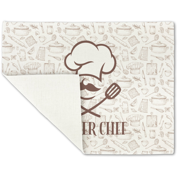 Master Chef Linen Placemat - Folded Corner (single side)