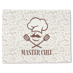 Master Chef Single-Sided Linen Placemat - Single w/ Name or Text
