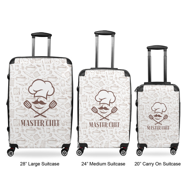 Master Chef Luggage Bags all sizes - With Handle
