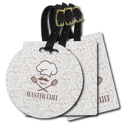 Master Chef Plastic Luggage Tag (Personalized)