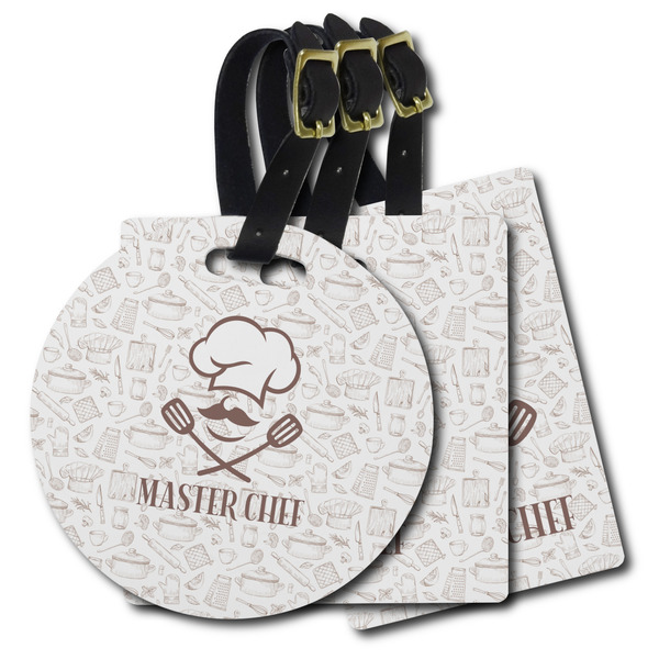Custom Master Chef Plastic Luggage Tag (Personalized)
