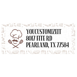 Master Chef Return Address Labels (Personalized)