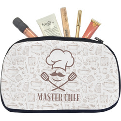 Master Chef Makeup / Cosmetic Bag - Medium w/ Name or Text