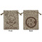 Master Chef Medium Burlap Gift Bag - Front & Back (Personalized)