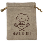 Master Chef Burlap Gift Bag (Personalized)