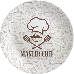 Master Chef Melamine Salad Plate - 8" (Personalized)