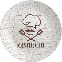 Master Chef Melamine Plate - 10" (Personalized)