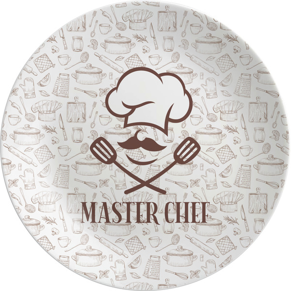 Custom Master Chef Melamine Plate - 10" (Personalized)