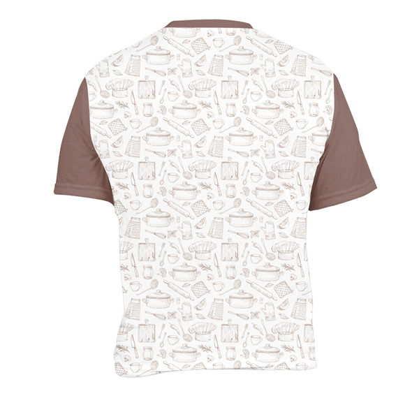 Master Chef Men's Crew Neck T Shirt Medium - Back