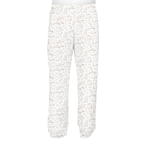 Master Chef Men's Pjs Back - on model