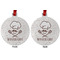 Master Chef Metal Ball Ornament - Front and Back