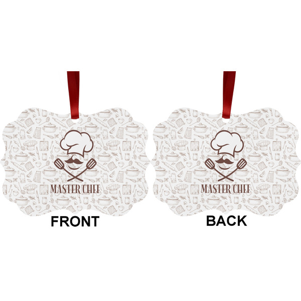 Master Chef Metal Benilux Ornament - Front and Back (APPROVAL)