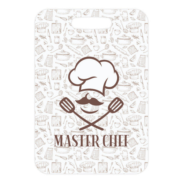 Master Chef Metal Luggage Tag - Front Without Strap